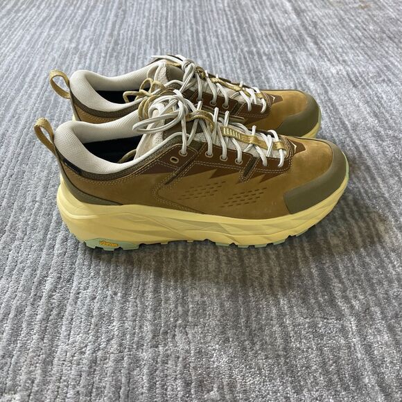 Hoka One One Kaha Low Mens 10.5 Wheat Mushroom Shoes Hiking 1123114-FNN GTX main image 7